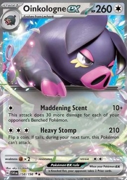 Scarlet & Violet Ultra Rare 158/198 Oinkologne Ex