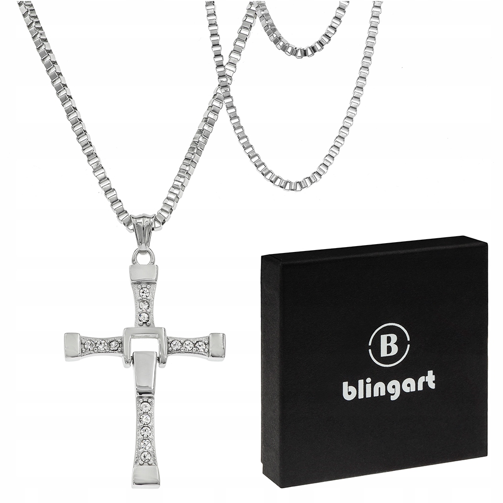 

Naszyjnik Krzyż Vin Diesel Toretto ze stali 316L