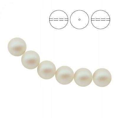 5810 MM 3 Swarovski Pearlescent White Pearl Pewhp