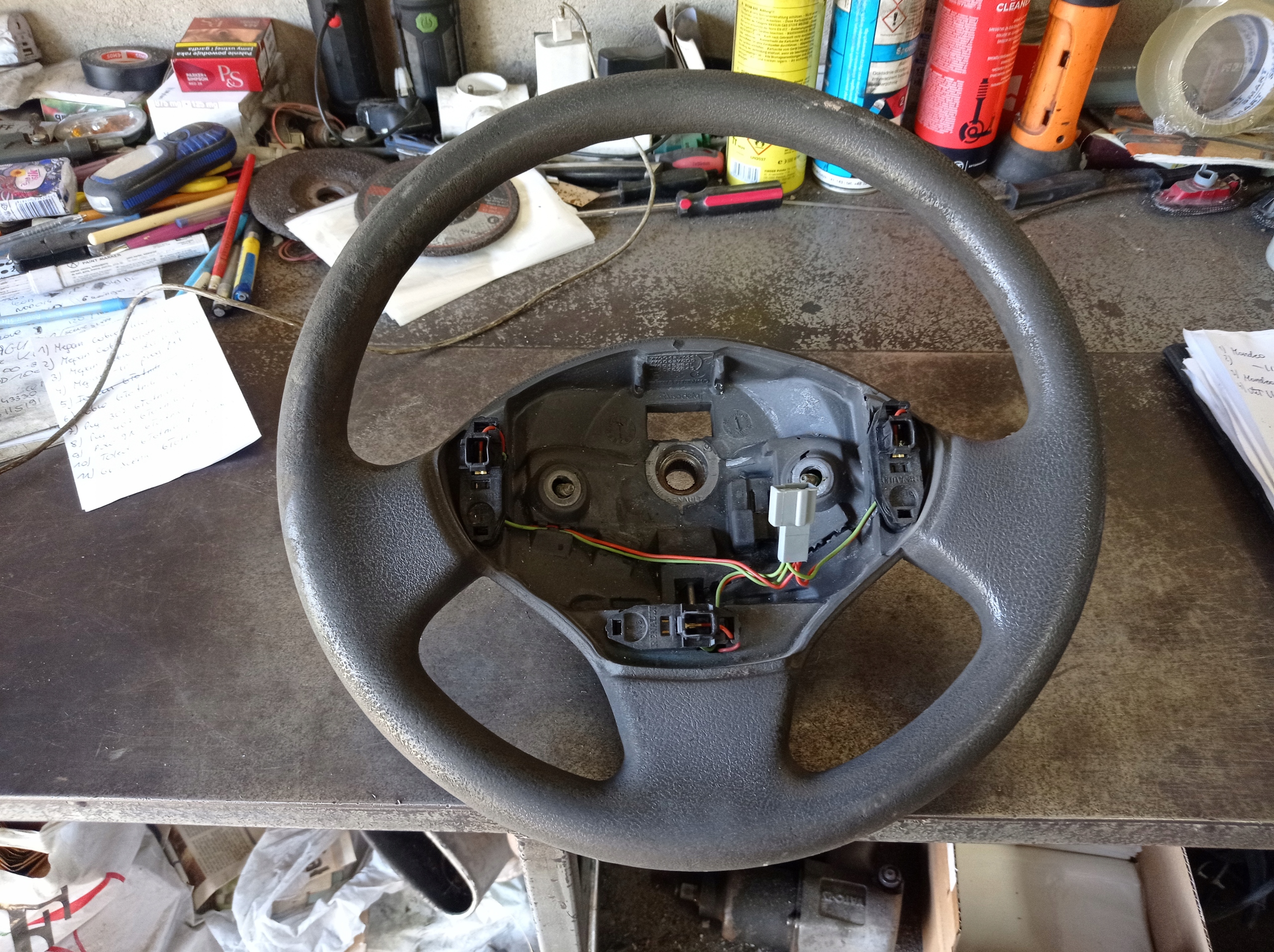 RENAULT SCENIC I - KIEROWNICA