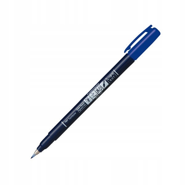 Flamaster pisak Fudenosuke BH15 Tombow twardy nieb