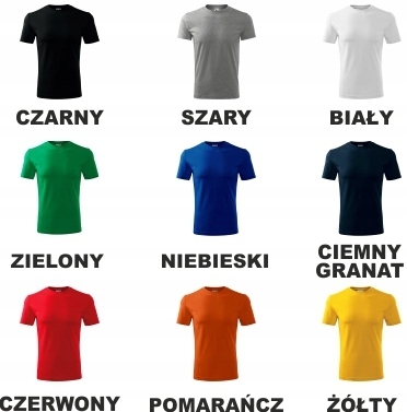 KOSZULKA MĘSKA Z NADRUKIEM RATOWNICTWO MEDYCZNE Rozmiar M