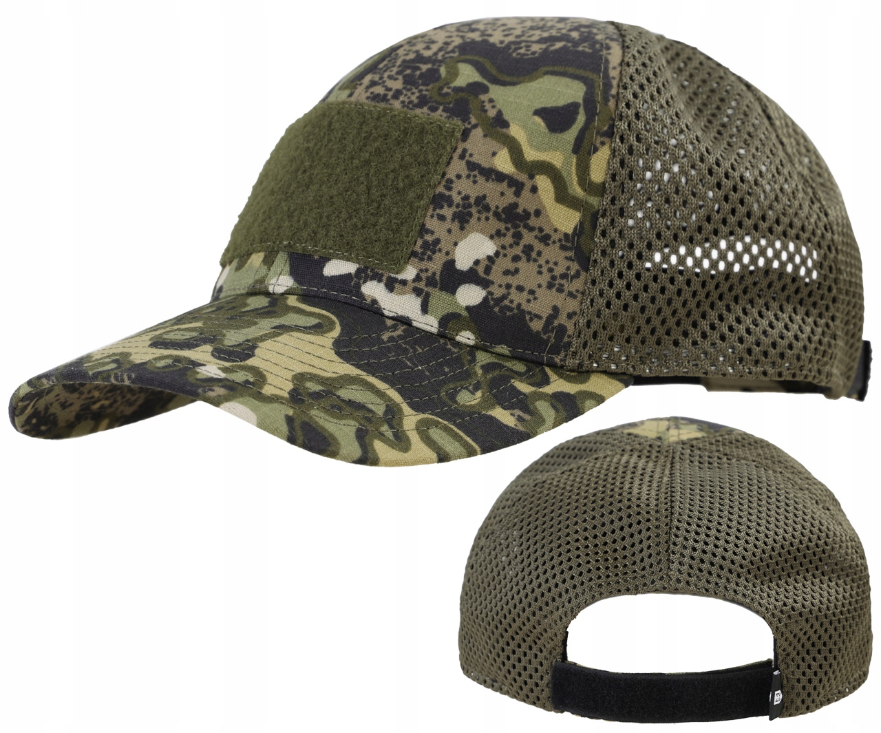 CZAPKA Z DASZKIEM MĘSKA MASKPOL BEJSBOLÓWKA TAKTYCZNA ODDYCHAJĄCA MAPA-B