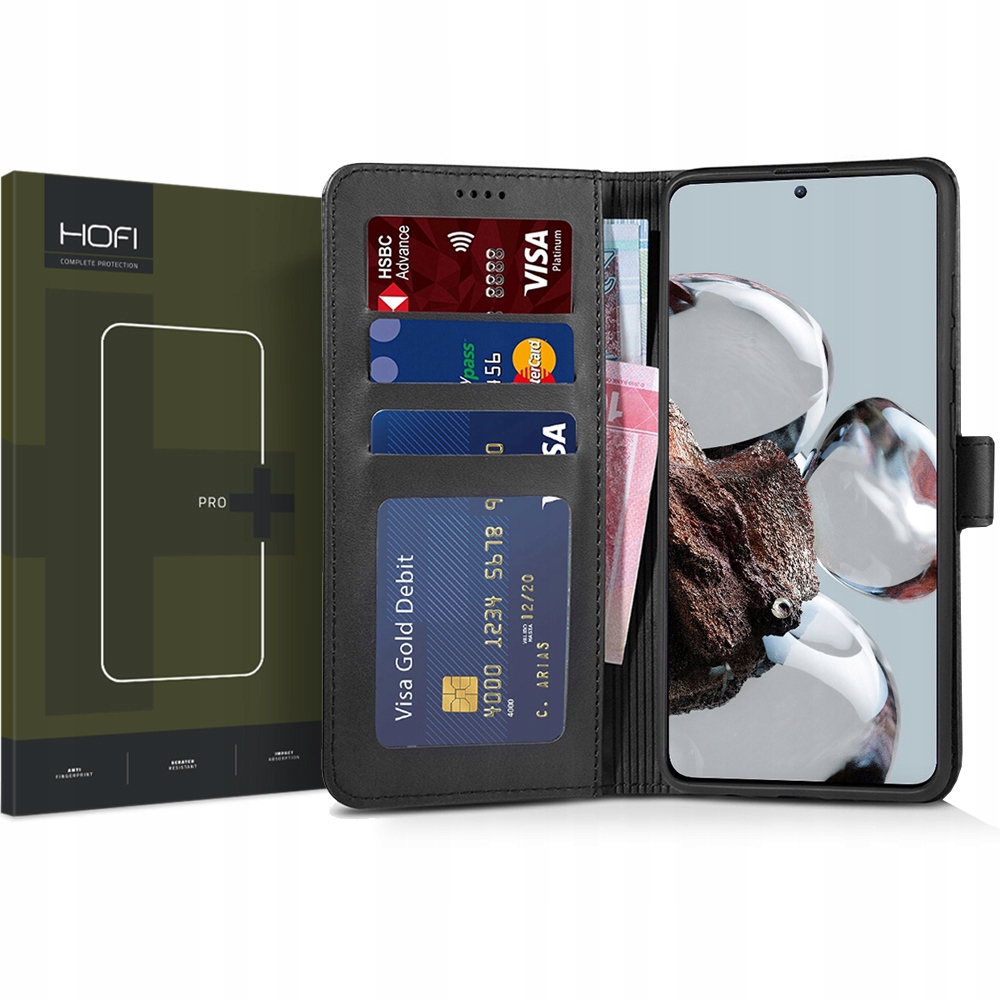 

Etui Cover Case Portfel Do Xiaomi 12T Pro +szkło