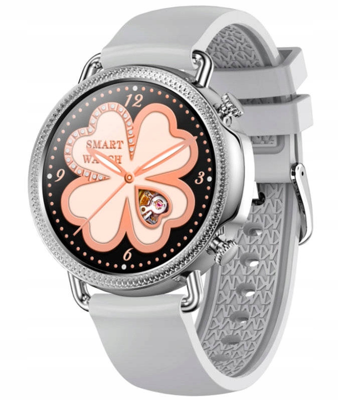 NŐI OKOSÓRA RUBICON PULZUS OXIGÉN SMS FB EZÜST Szín fehér