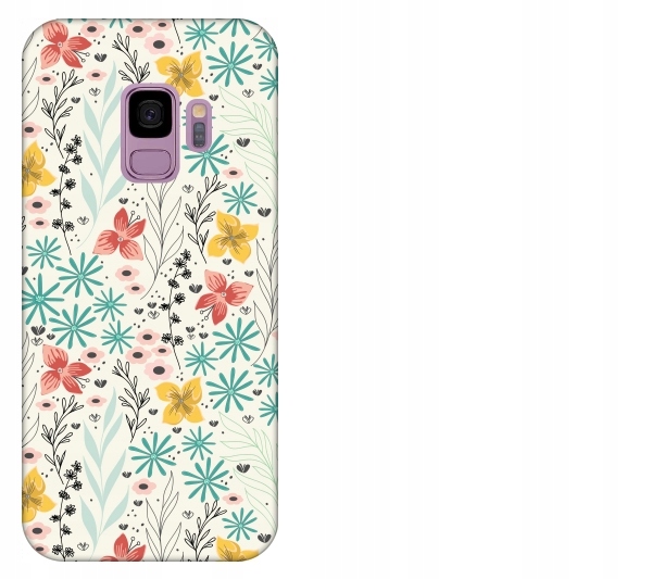 

Etui pokrowiec Samsung Galaxy S9 Floral kwiaty