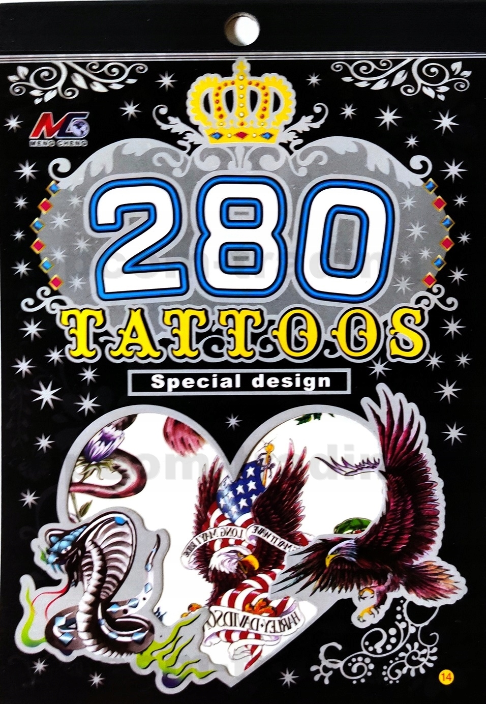 Zestaw Tatuaży Tatuaże Tymczasowe Zmywalne Tattoos