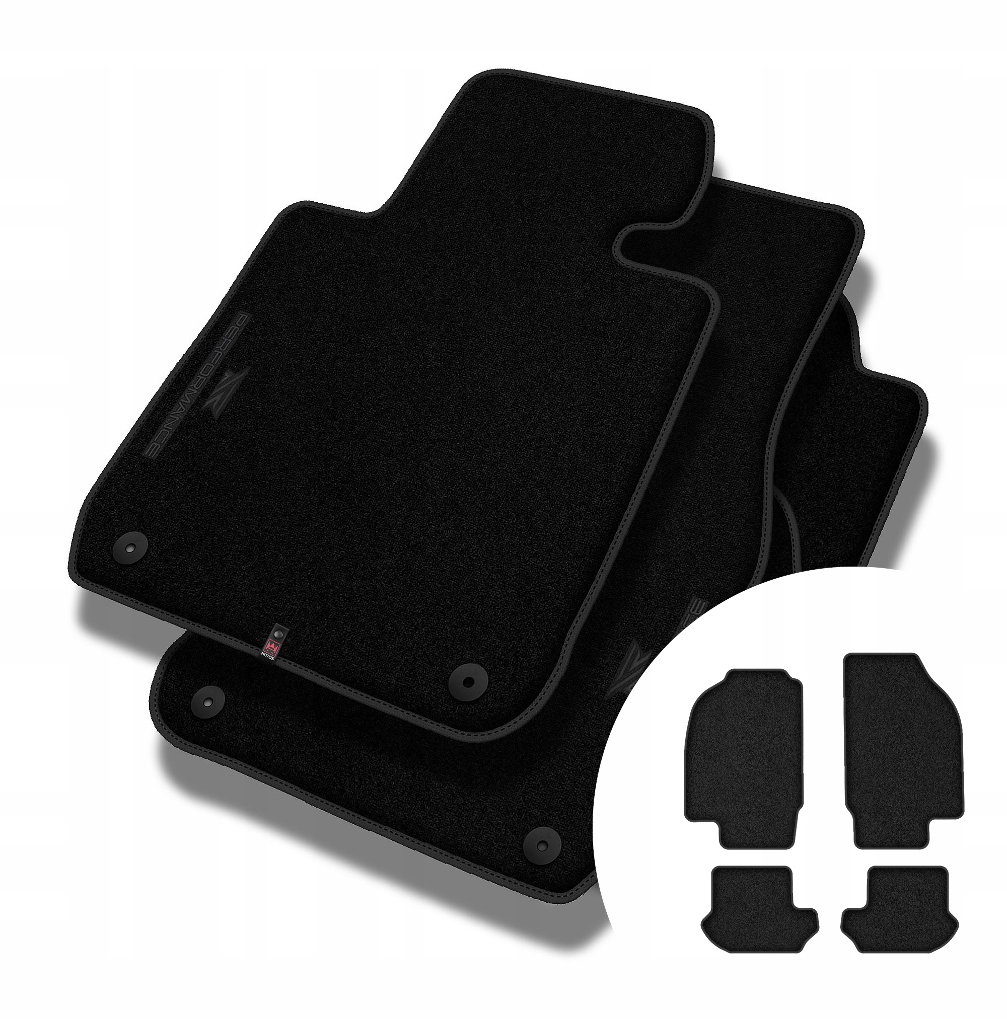 Velúrové koberčeky Performance Premium pre Ford Ka I 2004-2008