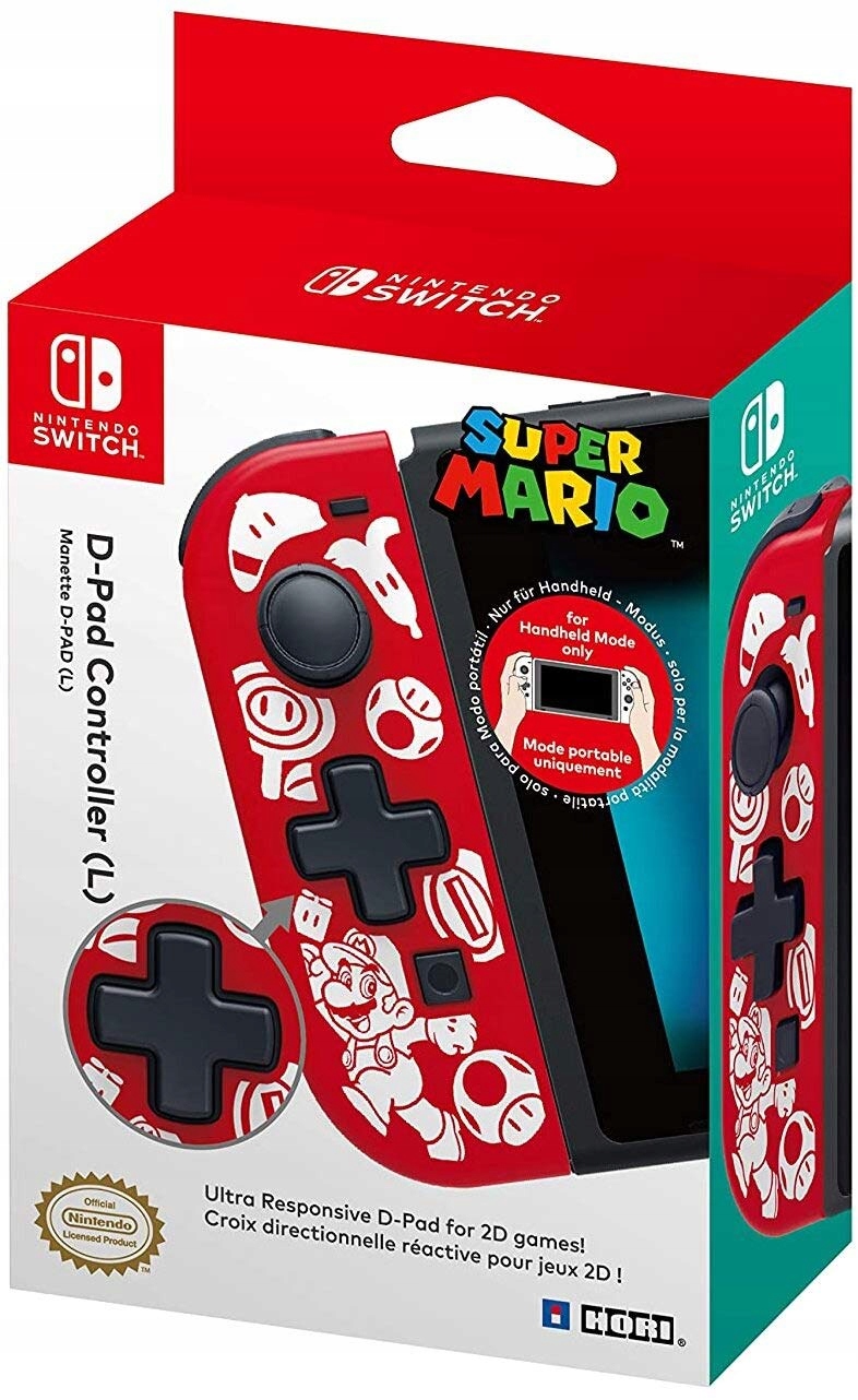 

Hori Switch Lewy Joy Con D-pad Super Mario