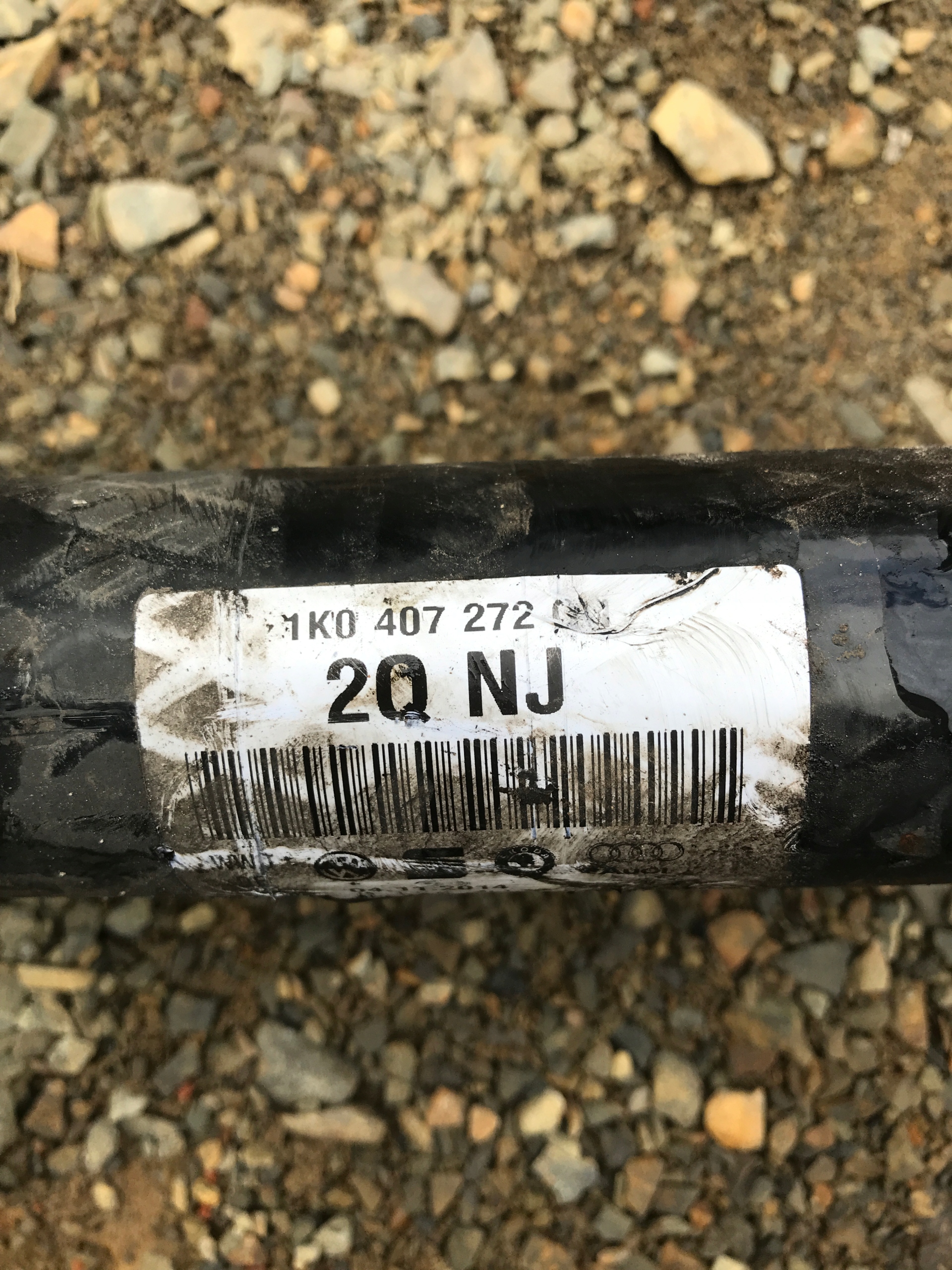 semi-axis right VW TOURAN LIFT 1K0407272QN