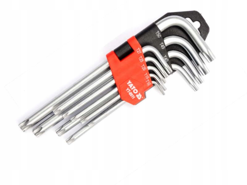 

Klucz Torx TS10-TS50 9 części zestaw YT-0511