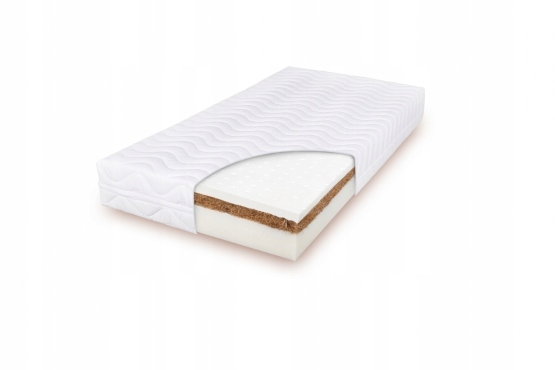 MATERAC PIANKA-LATEKS 140x70x10 cm SUPER CENA Płeć Chłopcy Dziewczynki