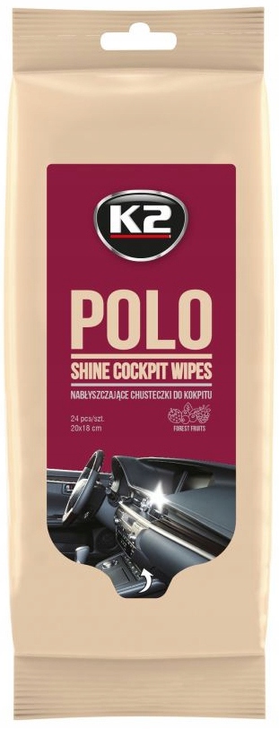 

K2 Polo Shine Chusteczki Do Kokpitu Wnętrza Auta