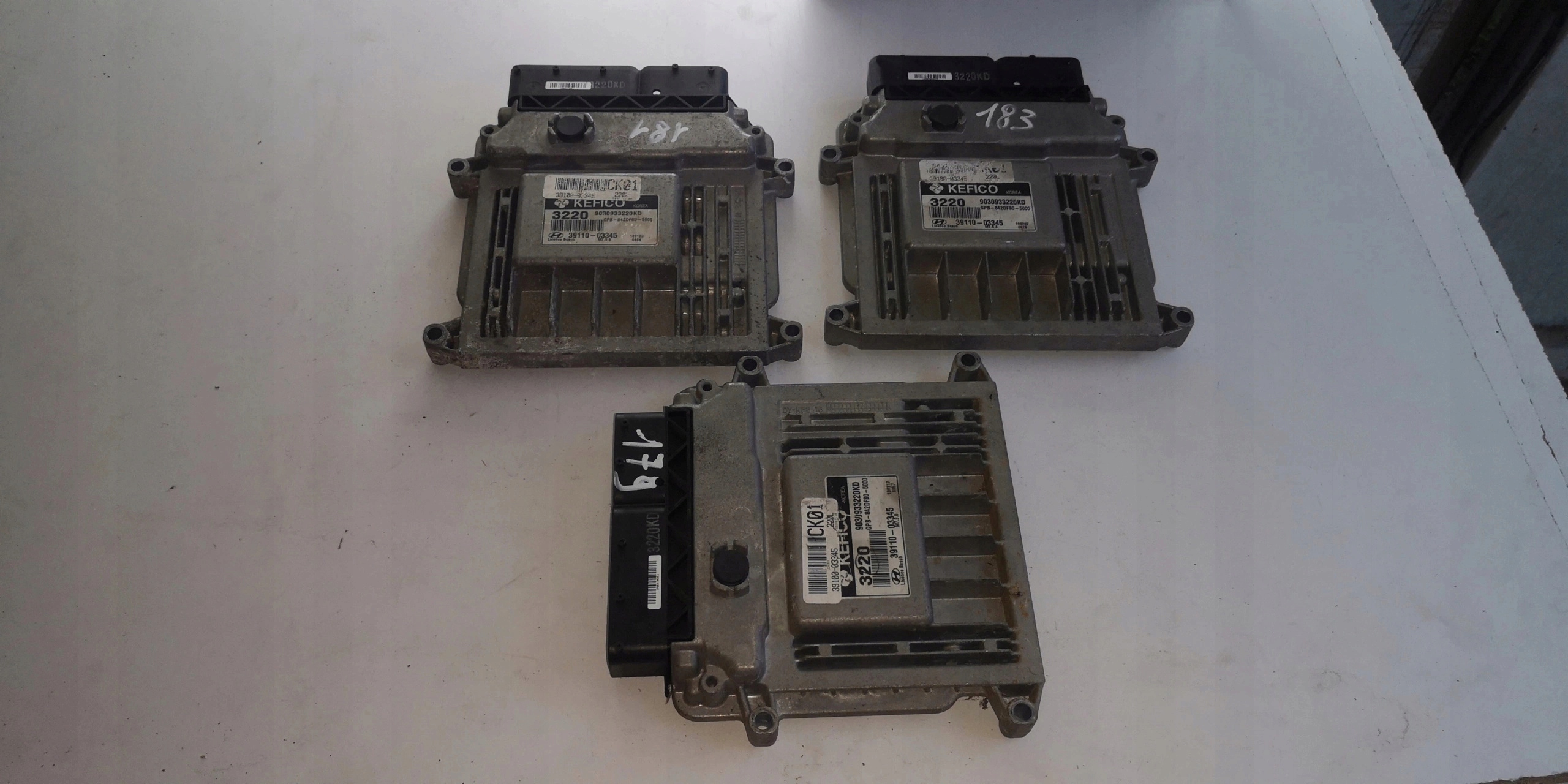 Computer ECU HYUNDAI I20 39110-03345 9030933220KD