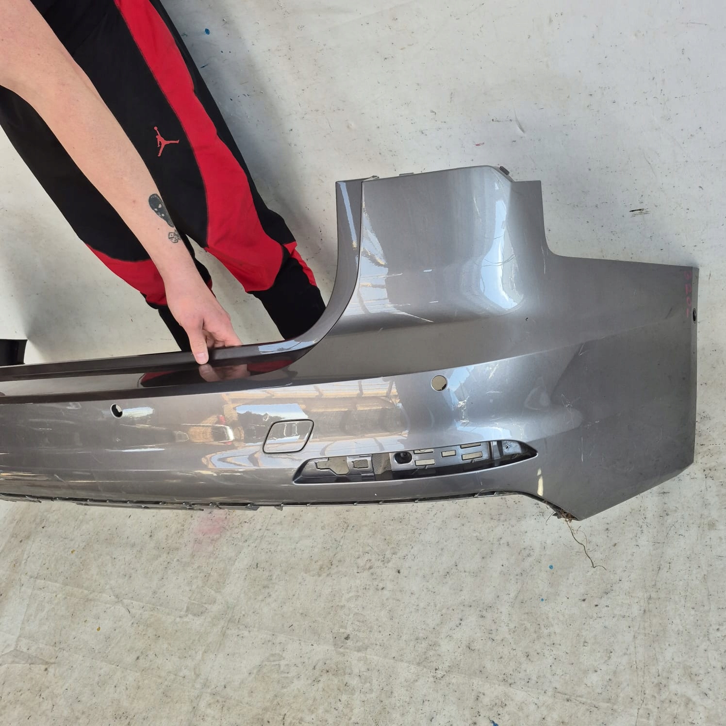 AUDI A6 C8 4K KOMBI 18-25 bumper rear part rear 6XPDC
