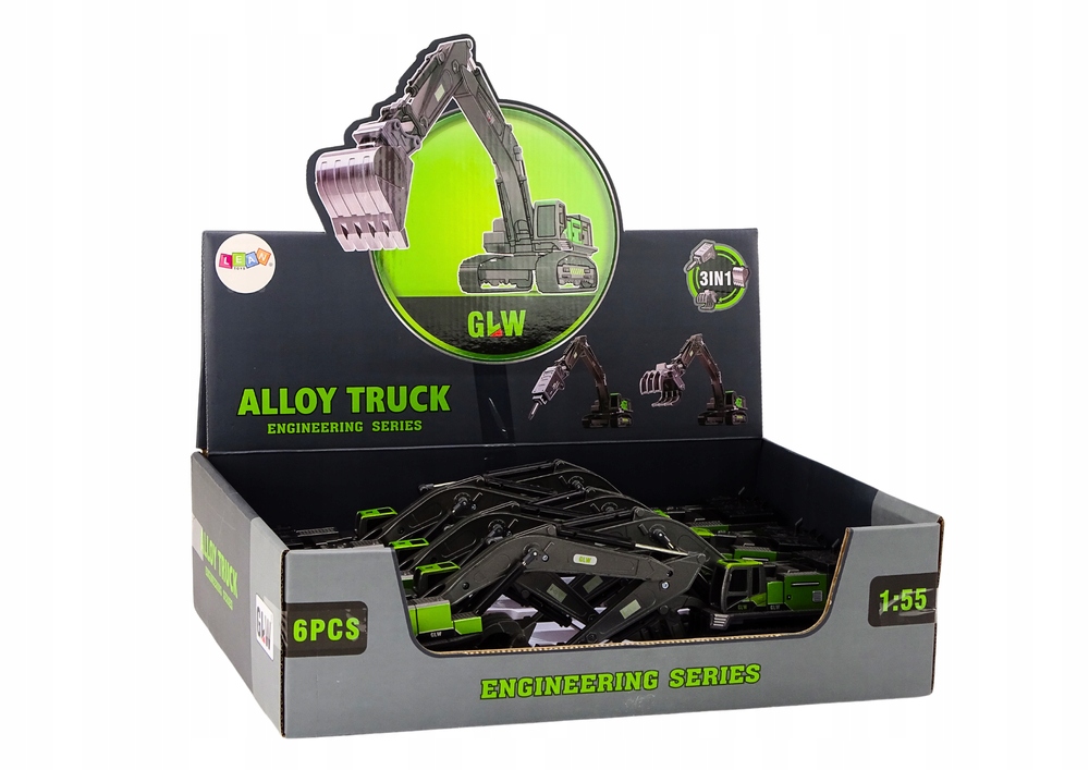 KOPARKA GĄSIENICOWA CHWYTAK ŁYŻKA POJAZD BUDOWLANY WIERTNICA NAPĘD PREZENT Marka inna