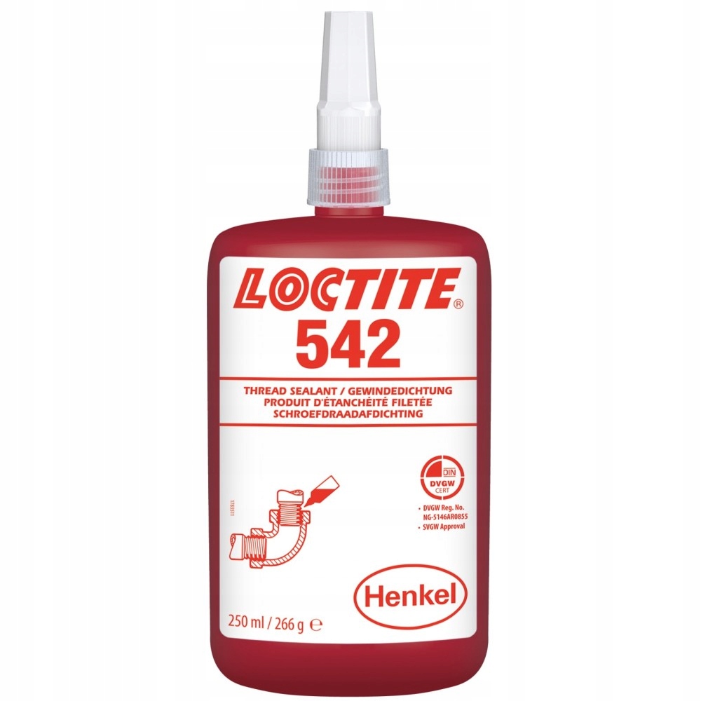 LOCTITE 542 Uszczelniacz gwintow rurowych 250 ml