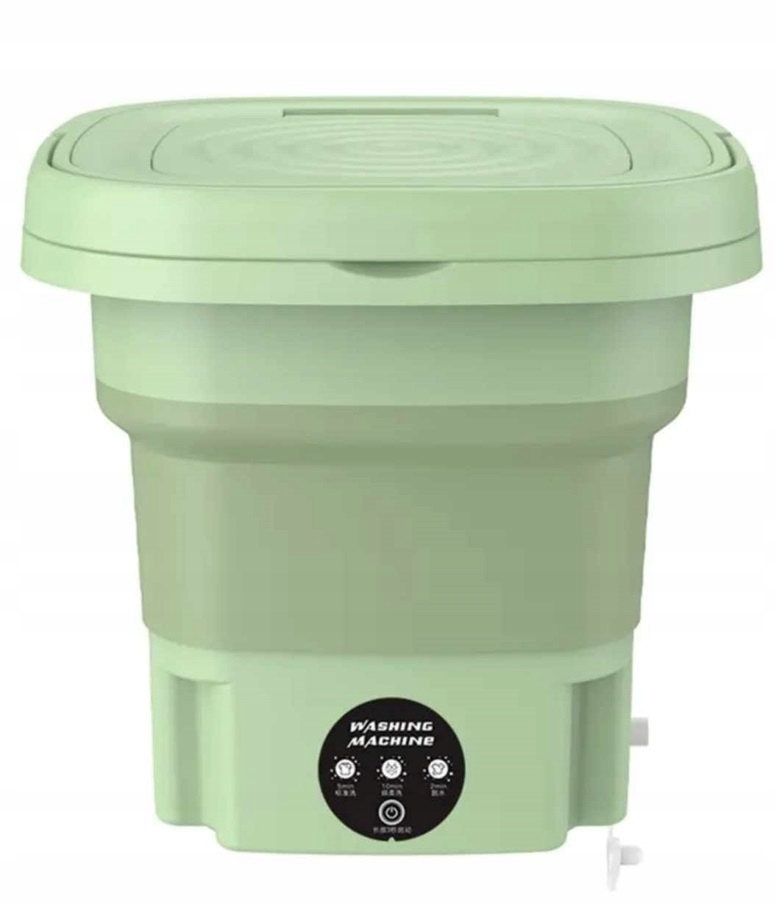 Przenośna MINI Pralka Składana Podróżna Automatyczna Turystyczna 10l