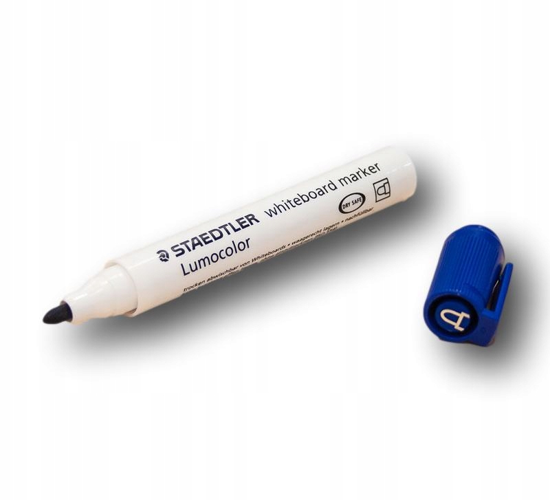 

Niebieski pisak suchościeralny Lumocolor Staedtler