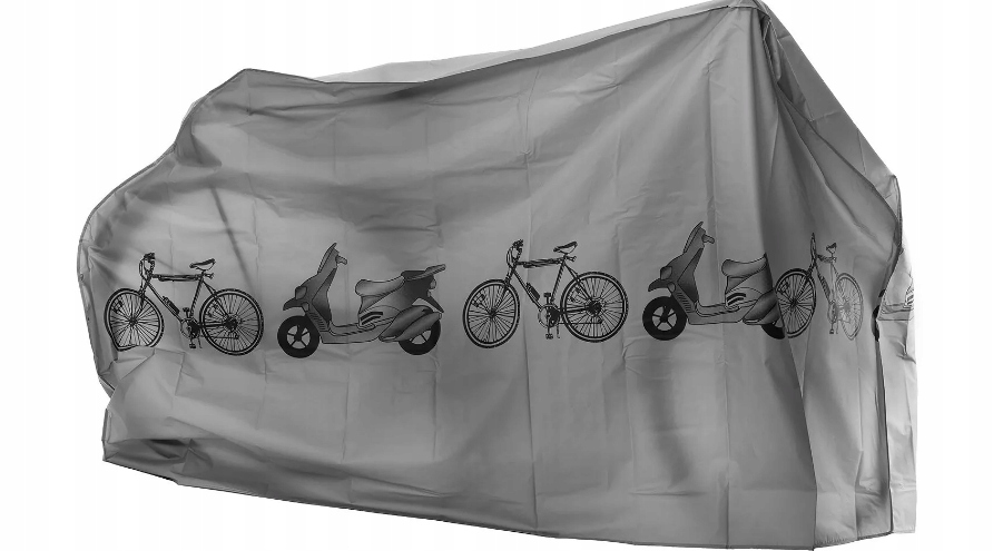 

Pokrowiec Rowerowy Wodoodporny 210X60X110 szary