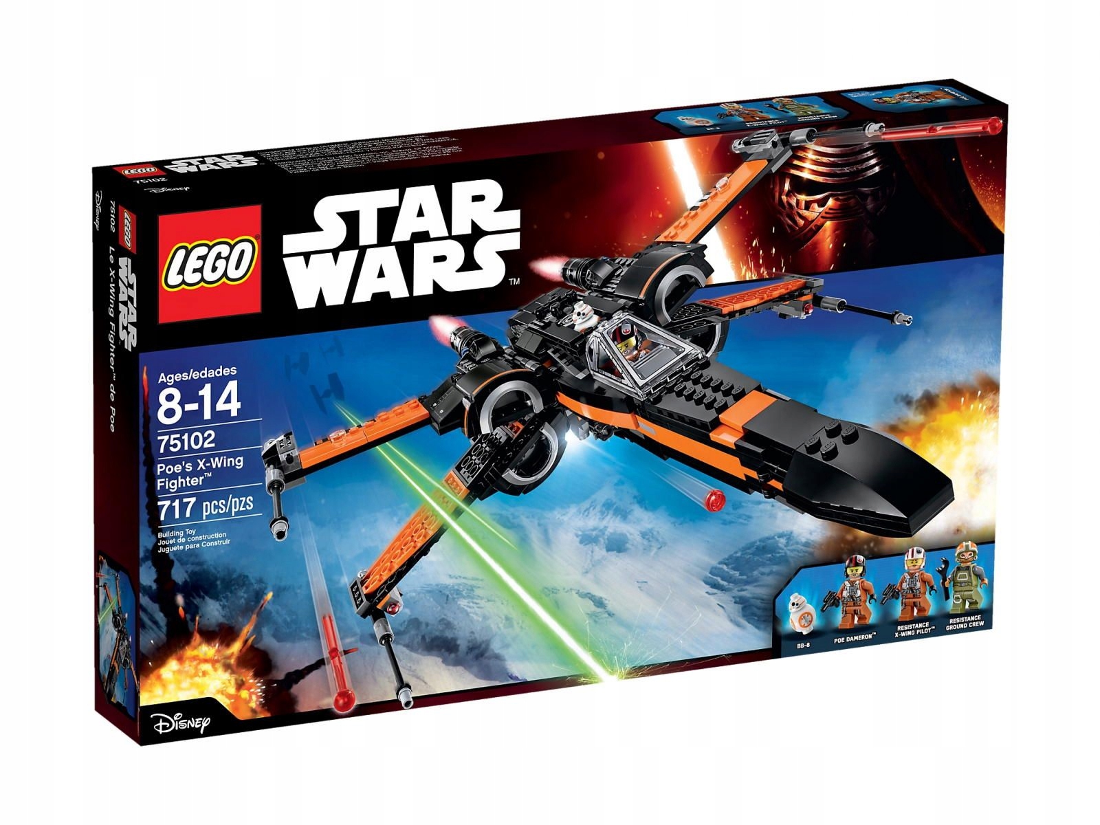Lego Star Wars 75102 Poeův X-Wing Fighter Nové