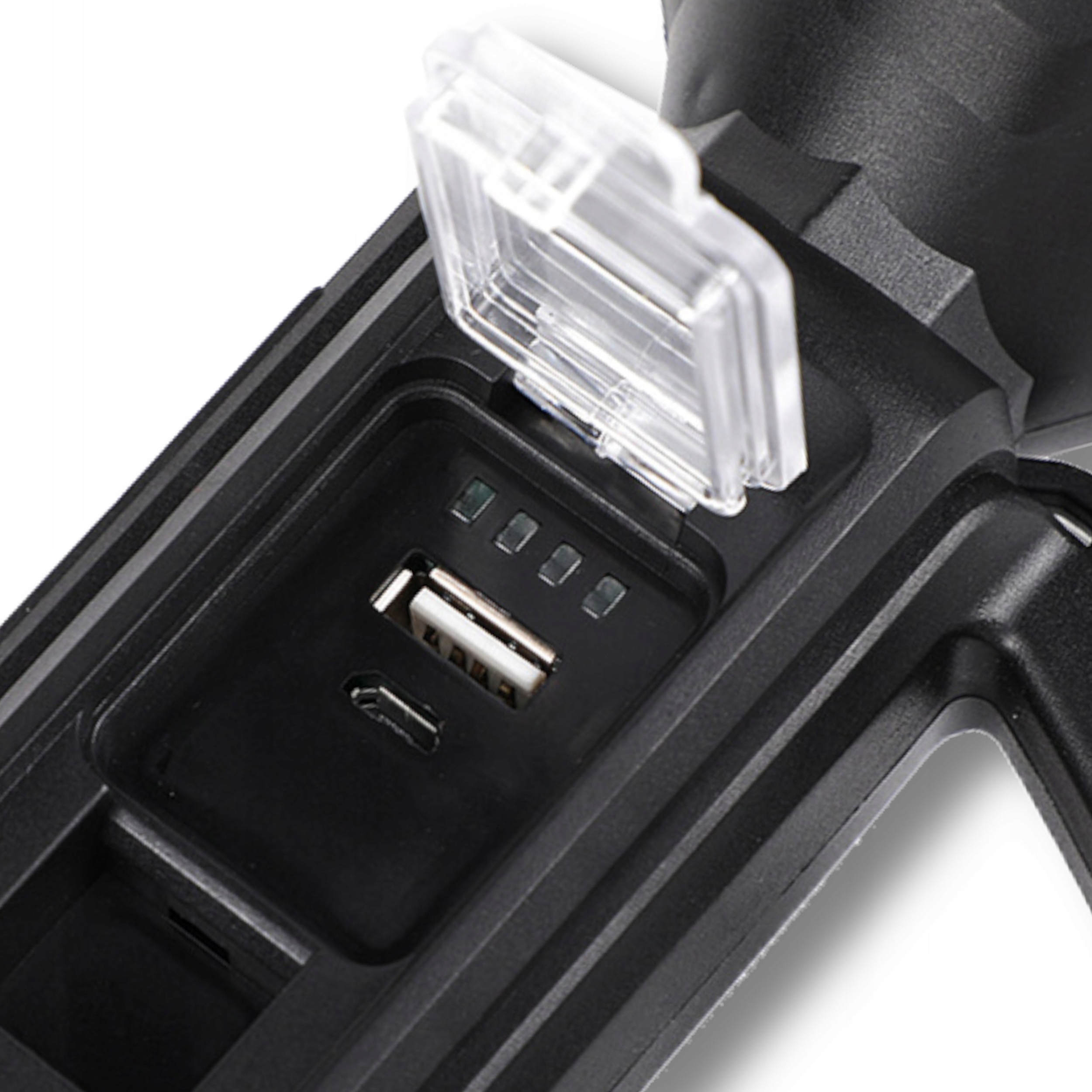 LATARKA RĘCZNA SOLARNA 7-LED XPE+ 500LM POWERBANK Marka LTC