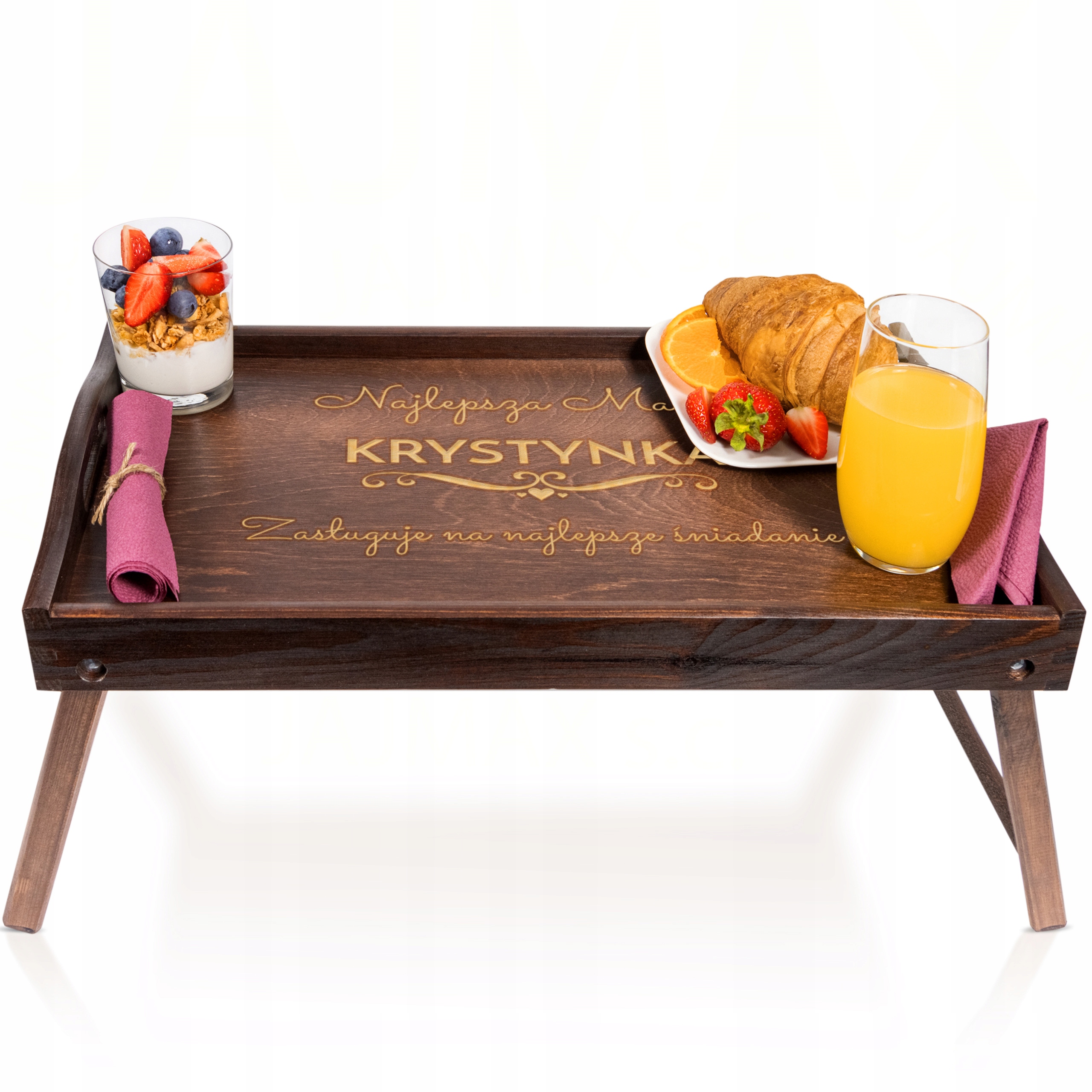 

Dla Mamy Stolik Śniadaniowy Do Łóżka Taca