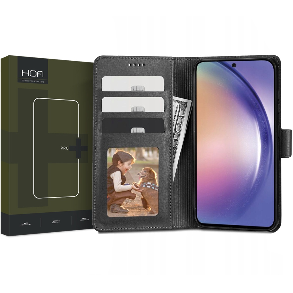 

Etui Case Skórzane Portfel Na Galaxy A54 5G +szkło
