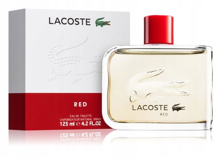 Lacoste Red 125 ml Edt fólie originál