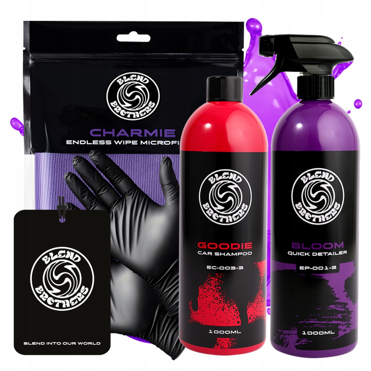 Sada na ochranu laku Quick Detailer Bloom 1L Šampon Goodie 1L