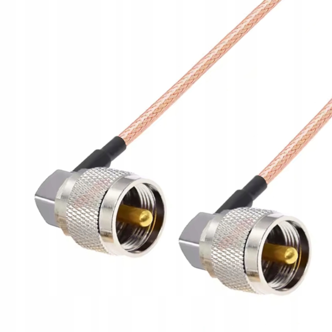 Pigtail Uhf zástrčka Uhf zástrčka Úhlová RG316 2m