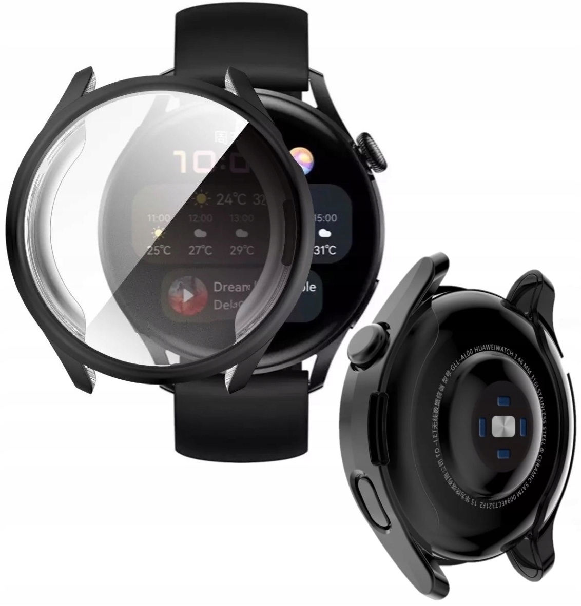 

Etui Huawei Watch 3 46MM Różne Szkło Hartow