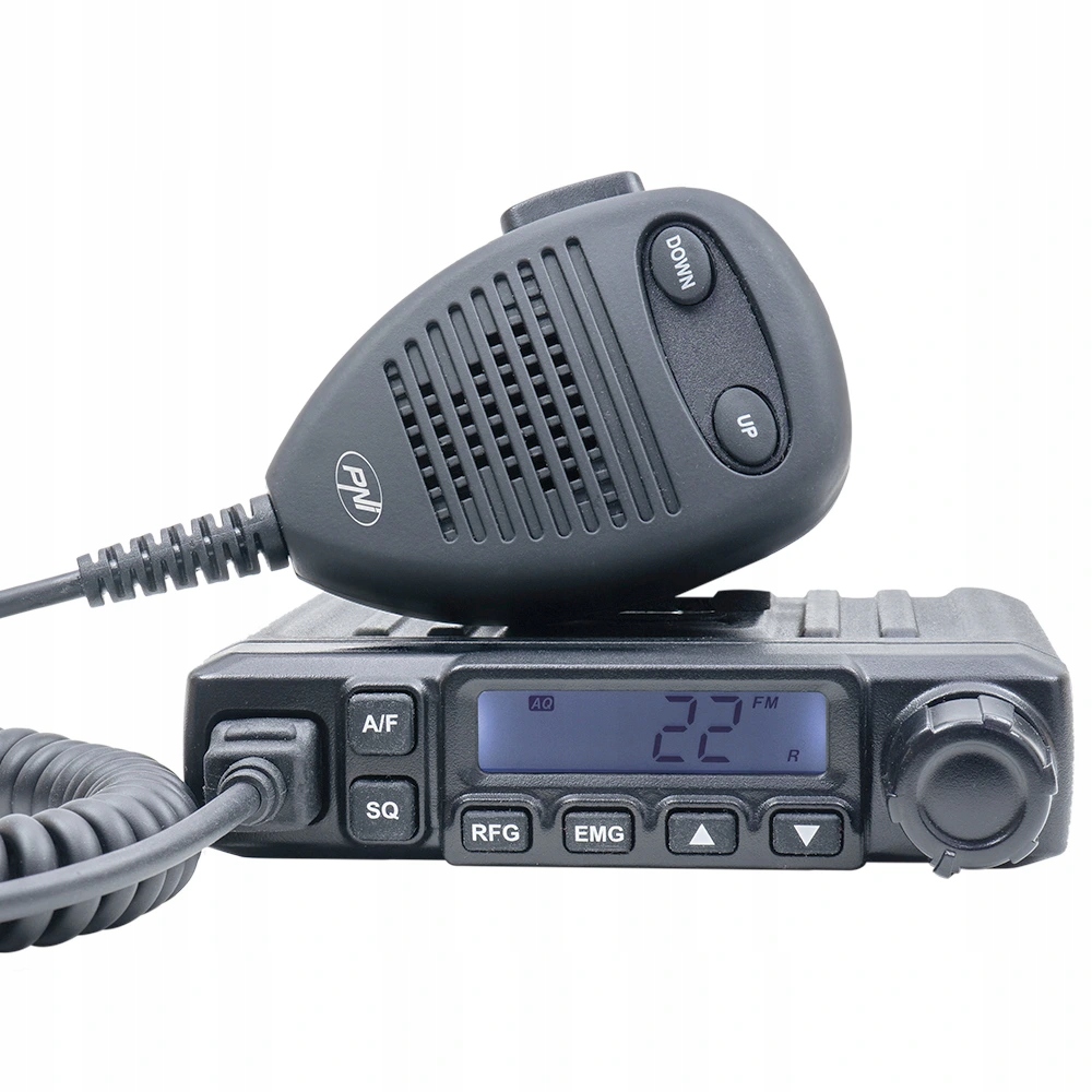 Cb rádiová stanica Pni Escort Hp 6500 Echo, 12V, Rf Gain, Asq, s modulom ec
