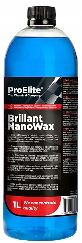 Wosk Na Mokro Brillant NanoWax 1L ProElite