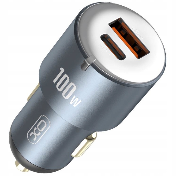 

Ładowarka samochodowa Dual USB3.0 Usb-c 100W Fast