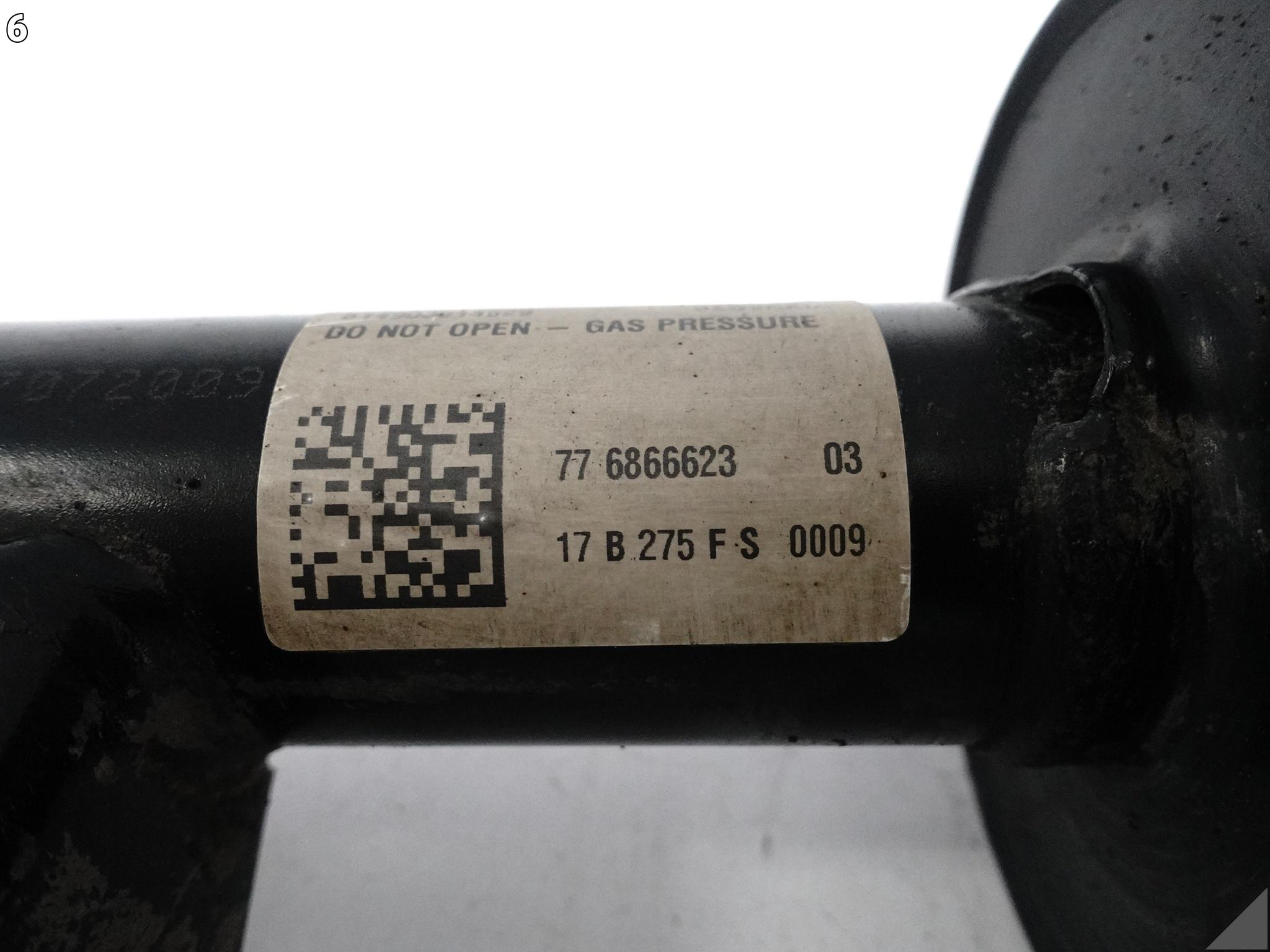 BMW 5 G31 17-20 shock absorber spring sususpension left front 6866623