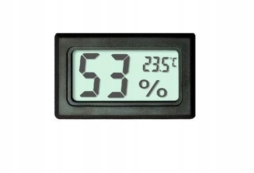 Termohigrometr Termometr Higrometr LCD elektroniczny