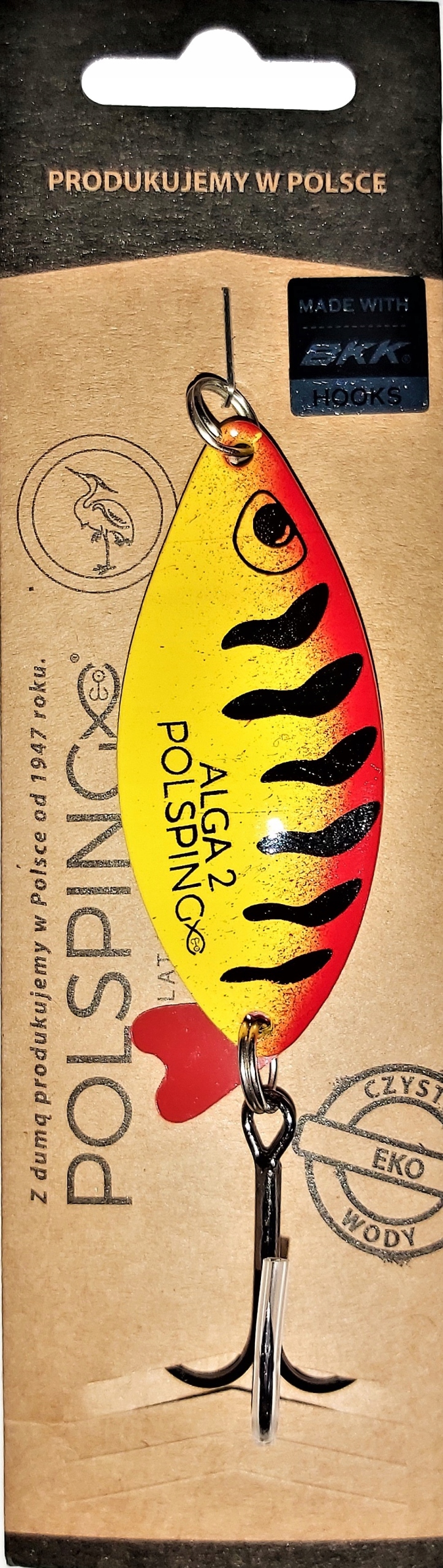 Wahadłówka Polsping ALGA 2 Yellow Tiger 21 g