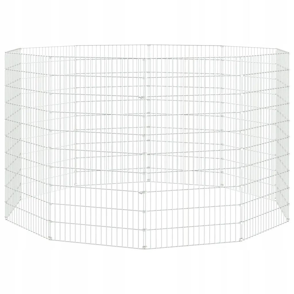 Levně 10panelová klec pro králíka, 54x100 cm, galvanizované železo