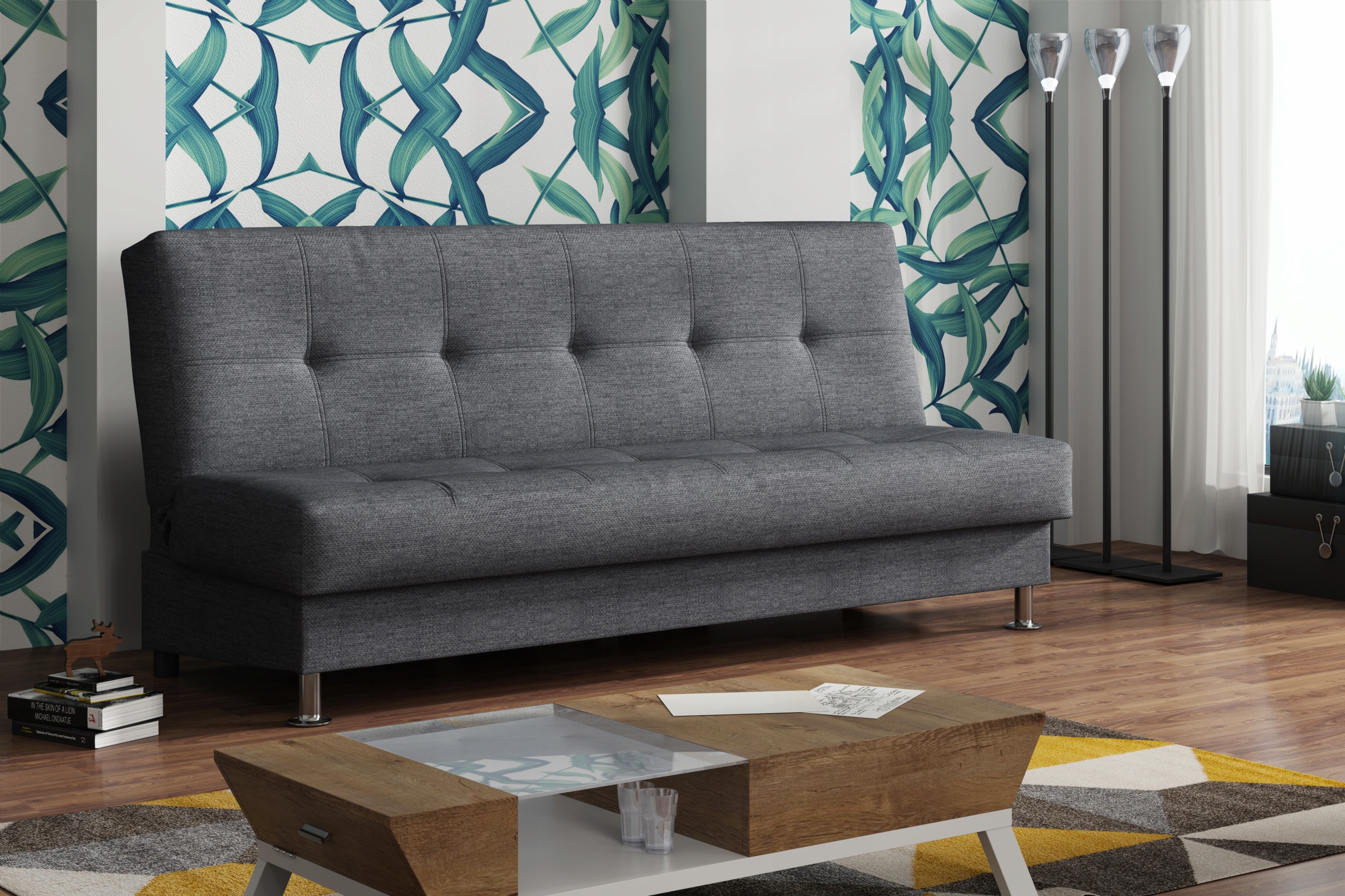 

wersalka Emiro III tapczan rozkładany sofa nogi