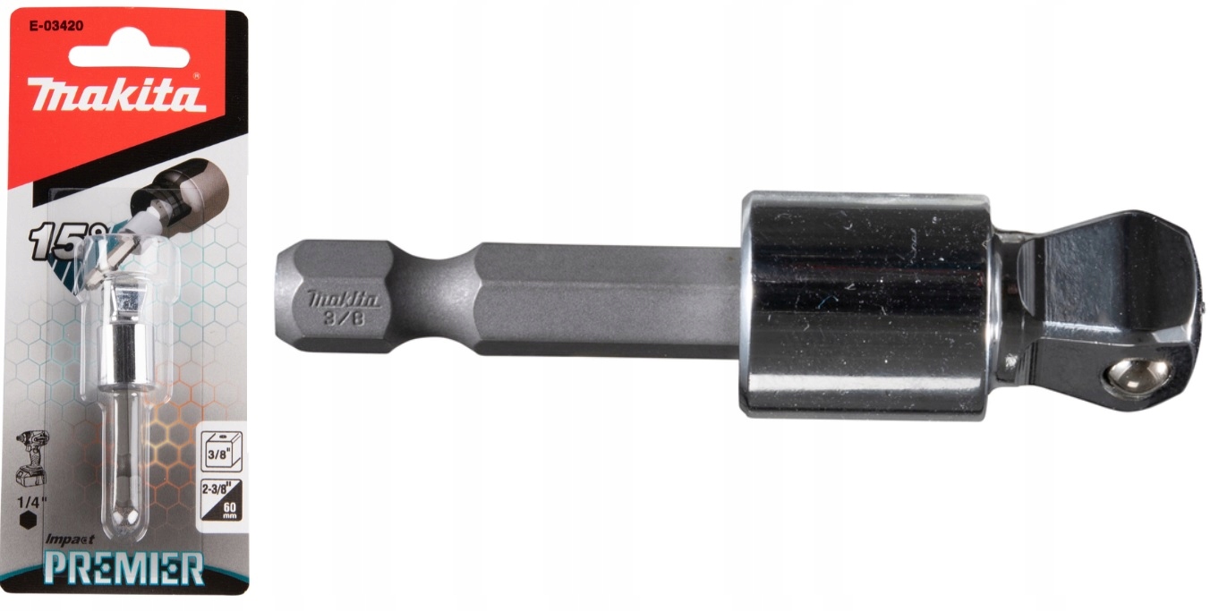 

Makita E-03420 Adapter Przegłubowy Do Nasadek 3/8