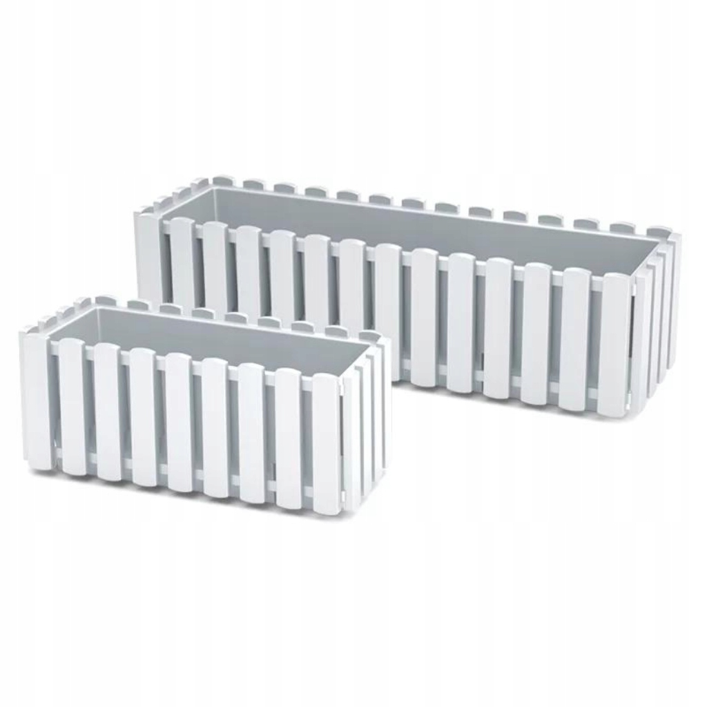 DONICA DONICZKA SKRZYNKA BALKONOWA BOARDEE FENCYCASE 400 BIAŁA Marka Prosperplast