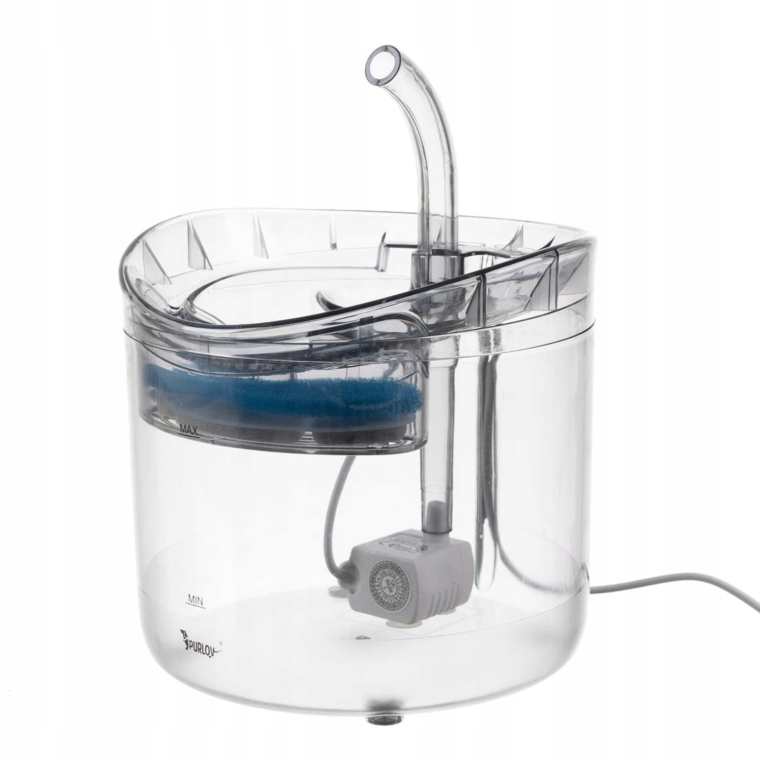 Napáječka s fontánou Purlov plastová 2000 ml