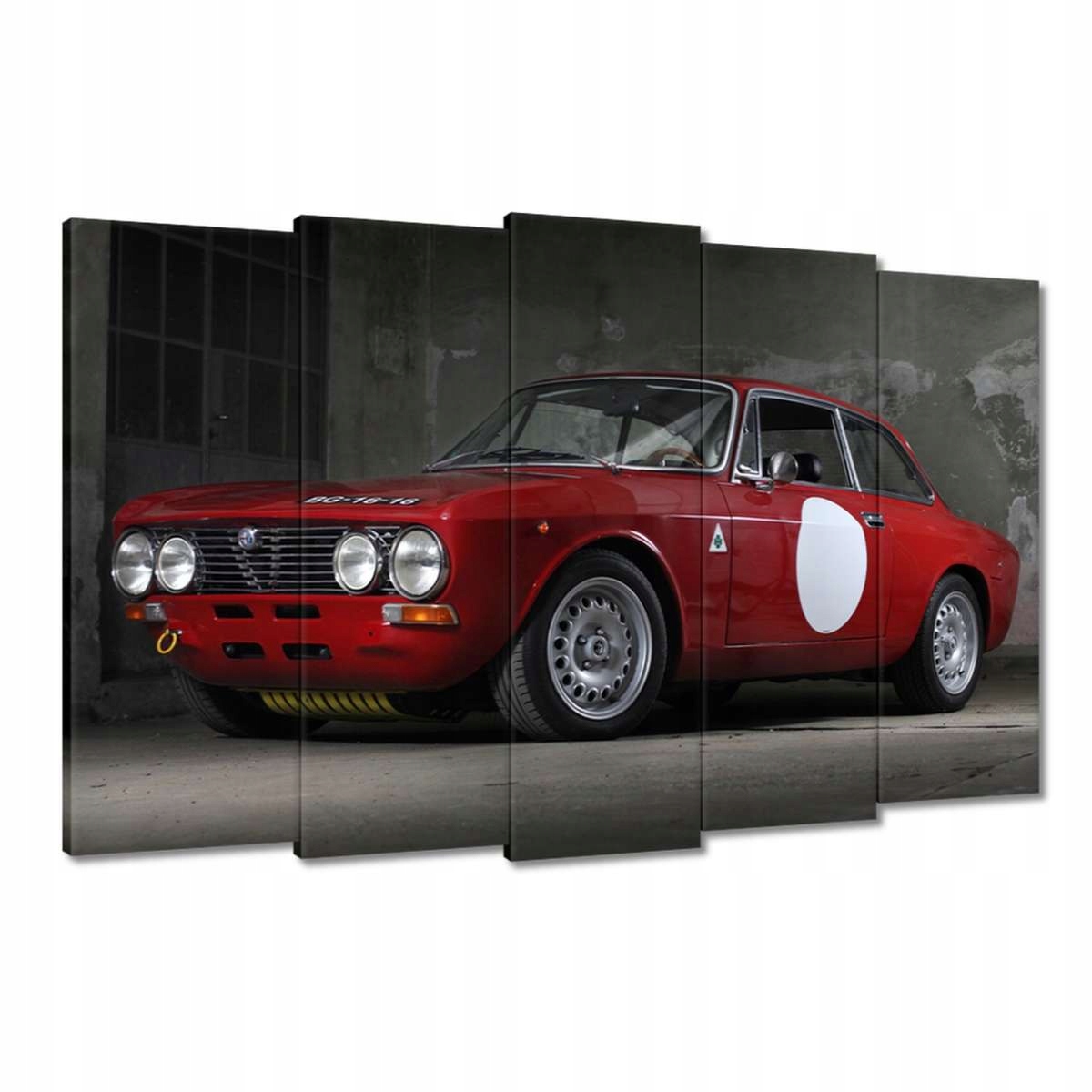 Obrazy 150x95 Červená Alfa Romeo