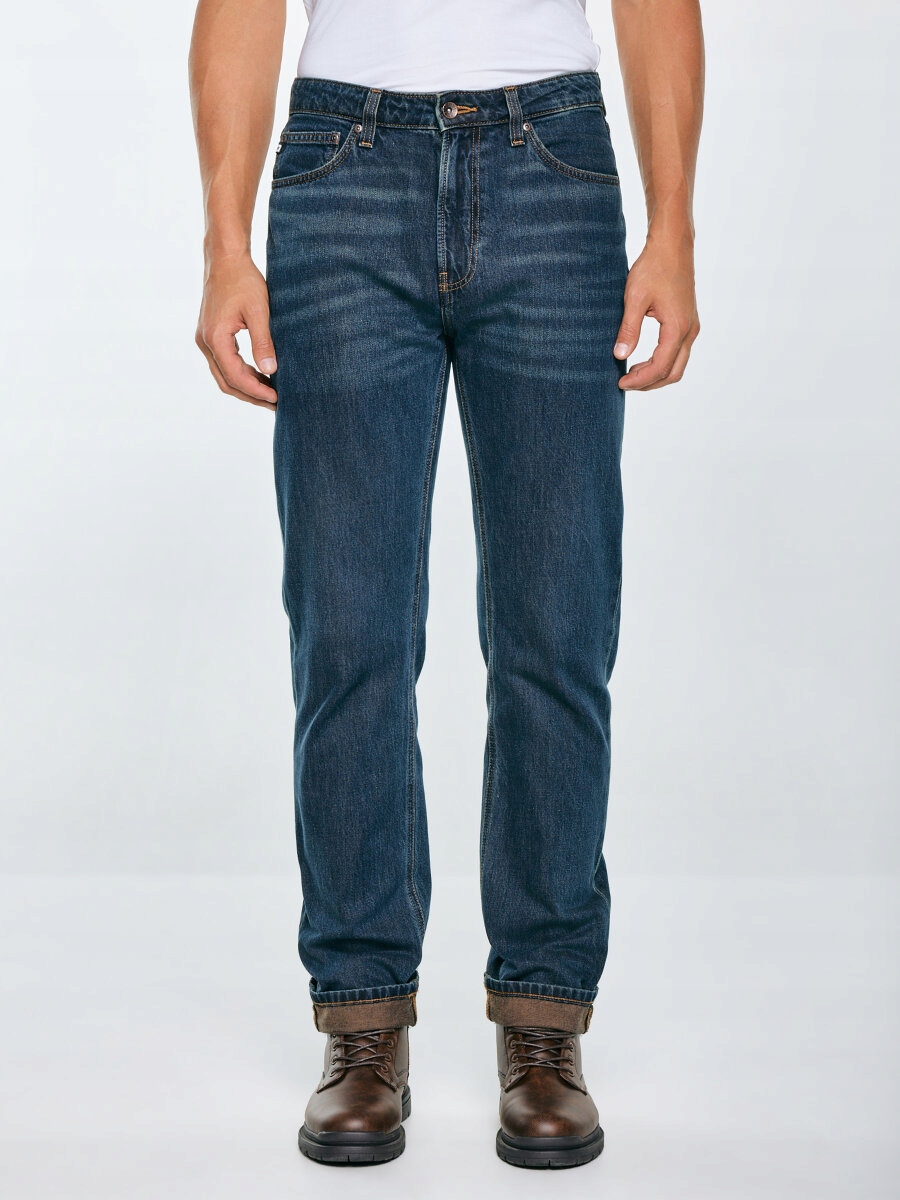 Big Star Pánské Džíny S Rovnou Nohavicí, Tmavě Modré, Toros 764 W31 L30