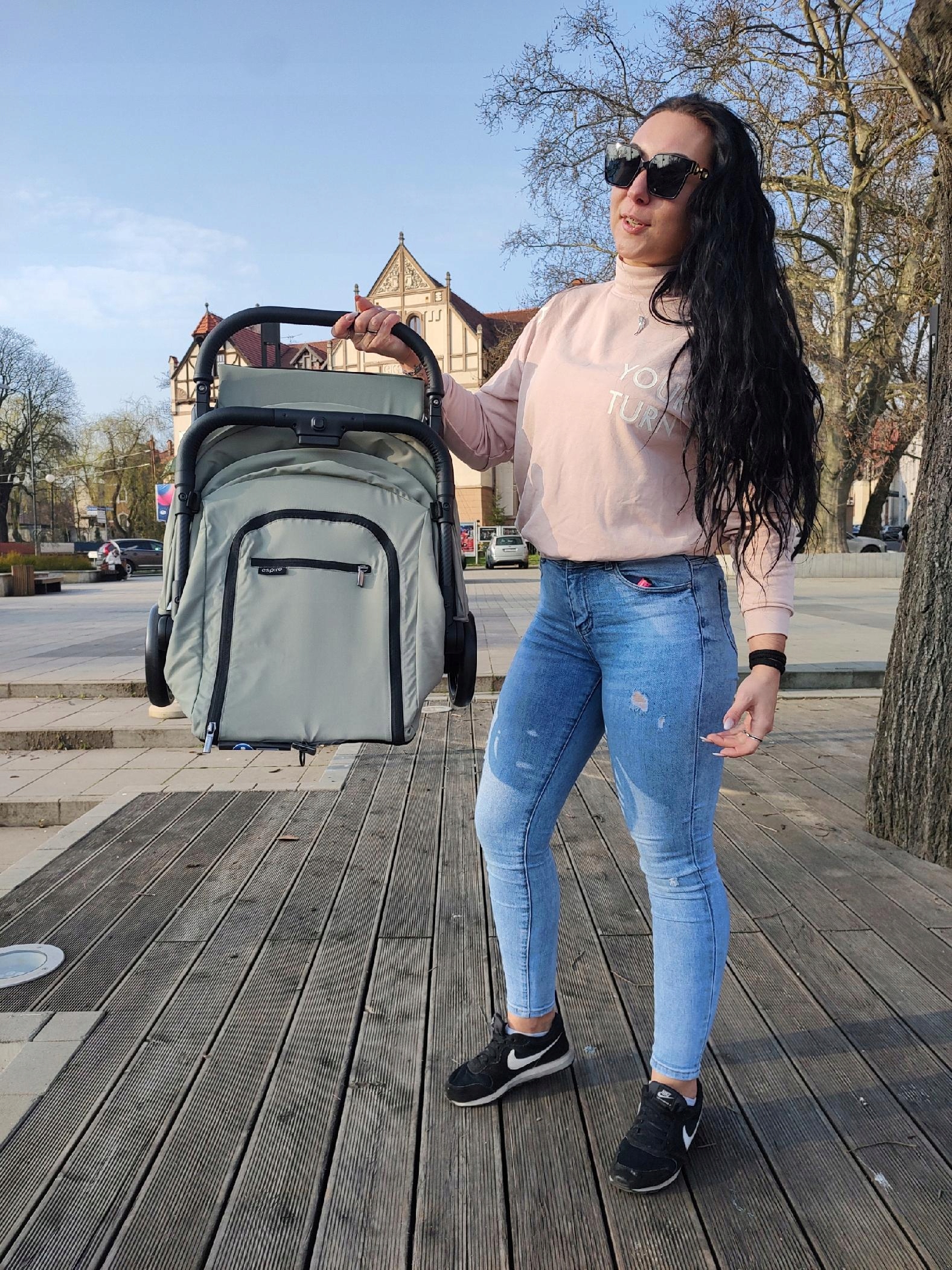 Wózek ESPIRO Pop 04 Pistachio creme Waga wózka 5.8 kg