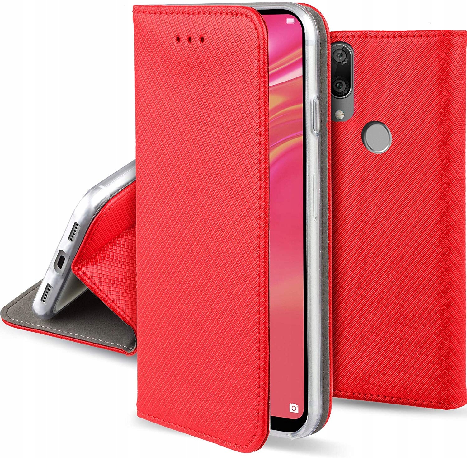 

Etui Flip Book Case do Huawei P40 Lite + Szkło