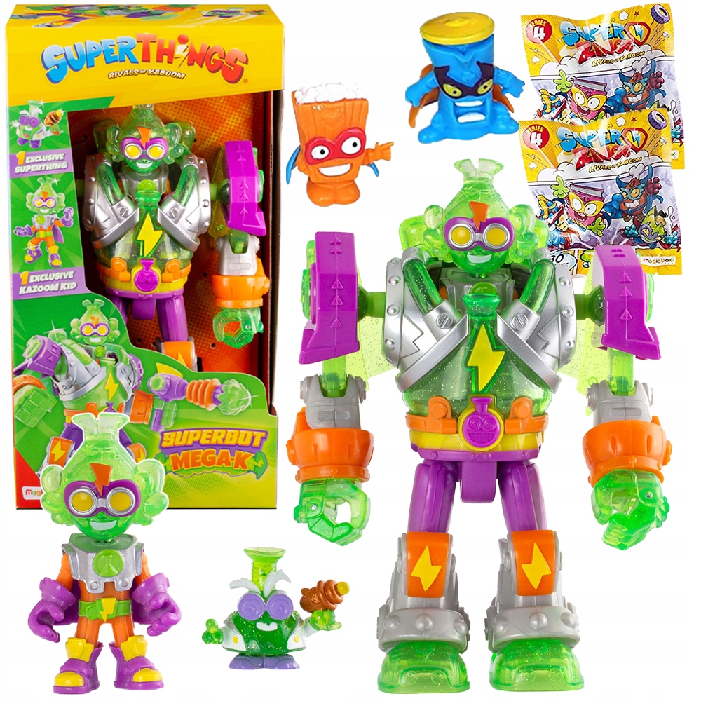 Superbot Mega-K Super Zings Robot Things 3w1