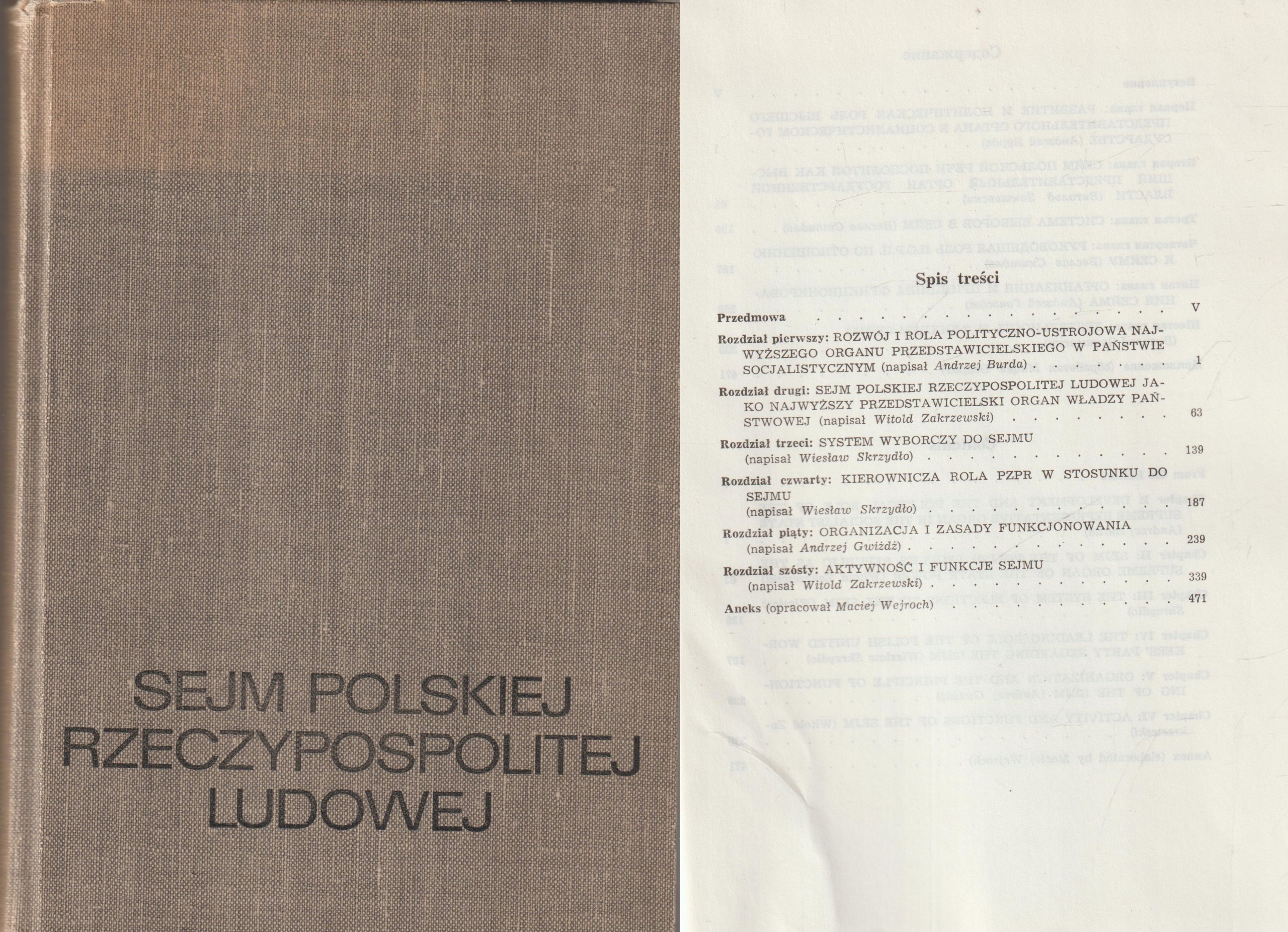 SEJM POLSKIEJ RZECZYPOSPOLITEJ LUDOWEJ