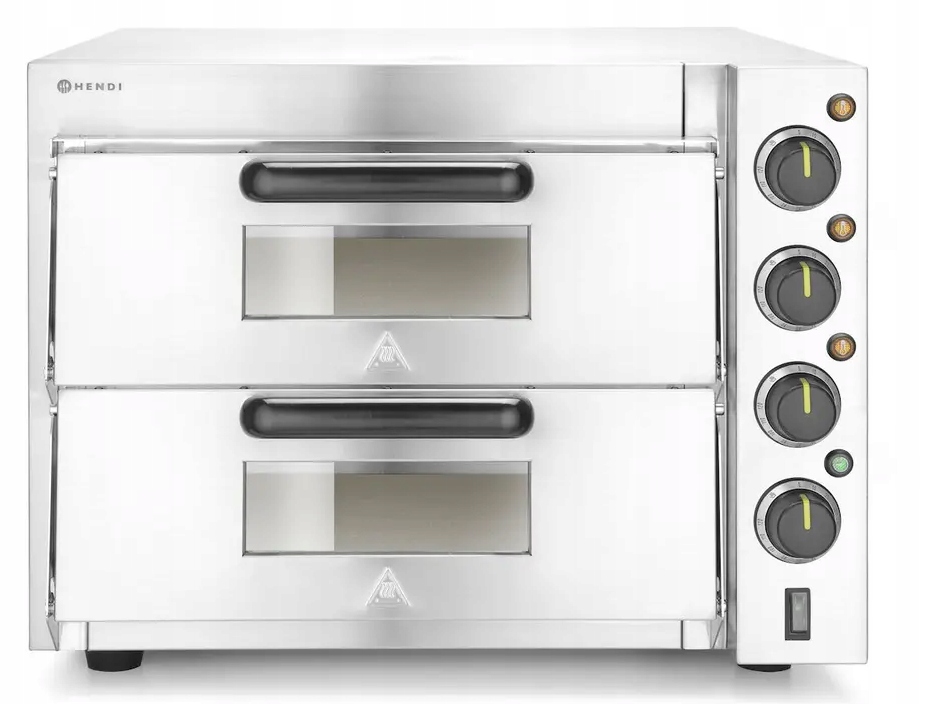 Piecyk do pizzy Hendi 2 poziomy 3000 W